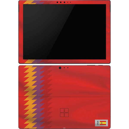 Spain Soccer Flag Surface Pro 6 Skin