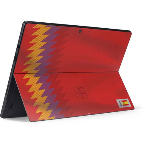 Spain Soccer Flag Surface Pro 7 Skin
