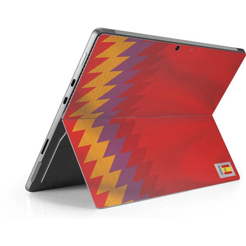 Spain Soccer Flag Surface Pro 8 Skin