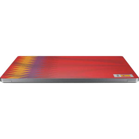 Spain Soccer Flag Universal Laptop 17in (13.8 x 10in) Skin