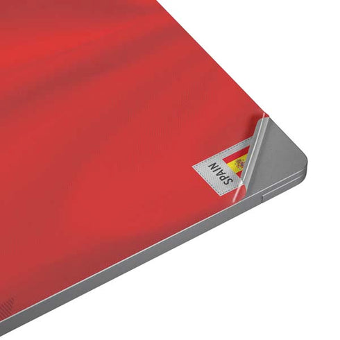 Spain Soccer Flag Universal Laptop 17in (13.8 x 10in) Skin