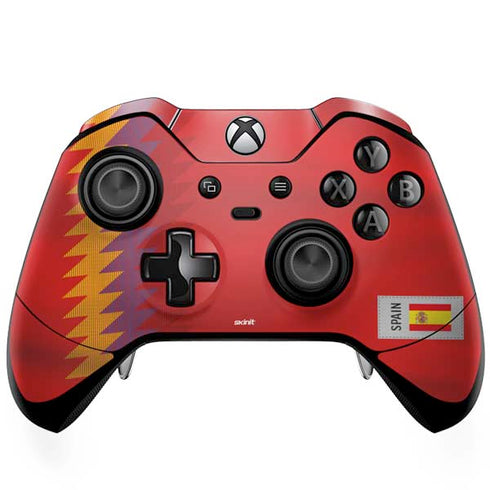 Spain Soccer Flag Xbox One Elite Controller Skin