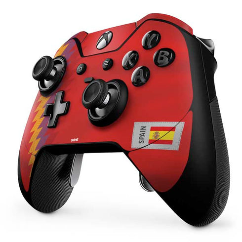 Spain Soccer Flag Xbox One Elite Controller Skin