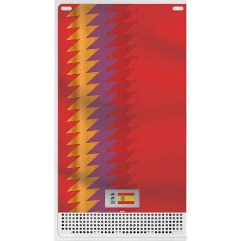 Spain Soccer Flag Xbox Series S Bundle Skin