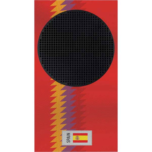 Spain Soccer Flag Xbox Series S Console Skin