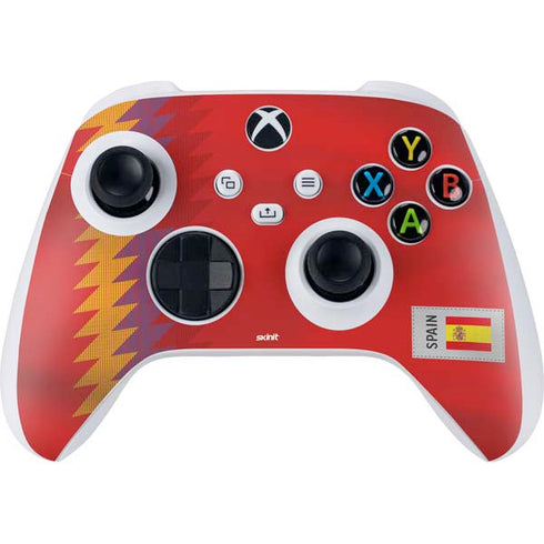 Spain Soccer Flag Xbox Series S Controller Skin