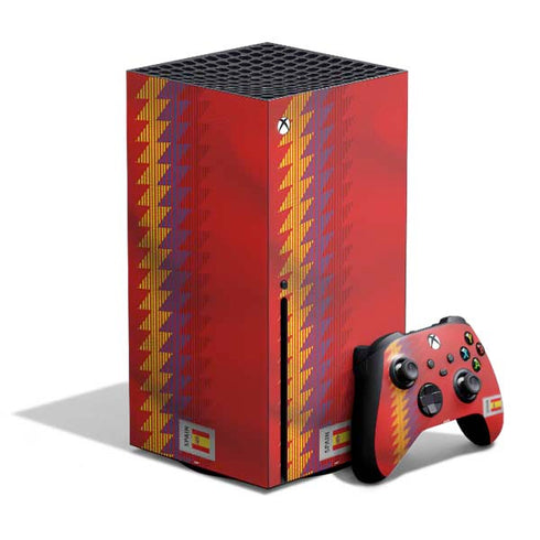 Spain Soccer Flag Xbox Series X Bundle Skin