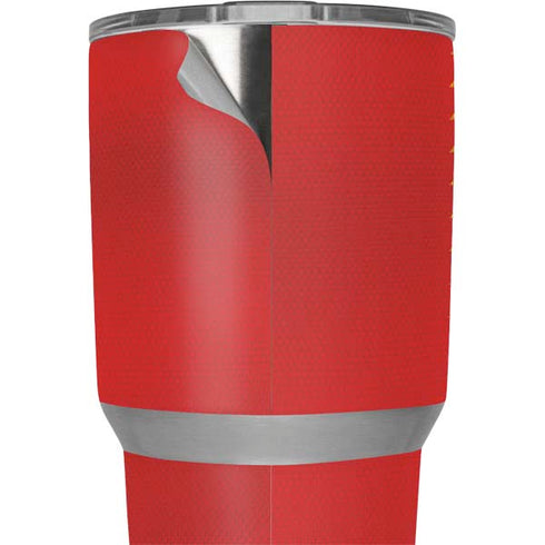 Spain Soccer Flag Yeti 30oz Rambler Tumbler Skin