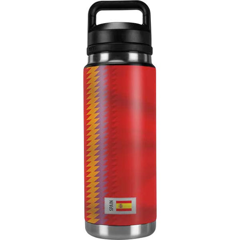 Spain Soccer Flag YETI Rambler 26oz Bottle Skin