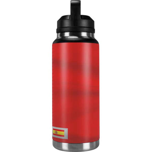 Spain Soccer Flag YETI Rambler 36oz Bottle Skin