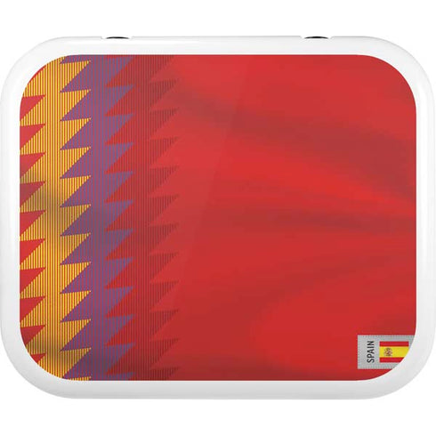 Spain Soccer Flag YETI Roadie 24 Hard Cooler Skin