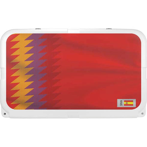 Spain Soccer Flag YETI Tundra 45 Hard Cooler Skin