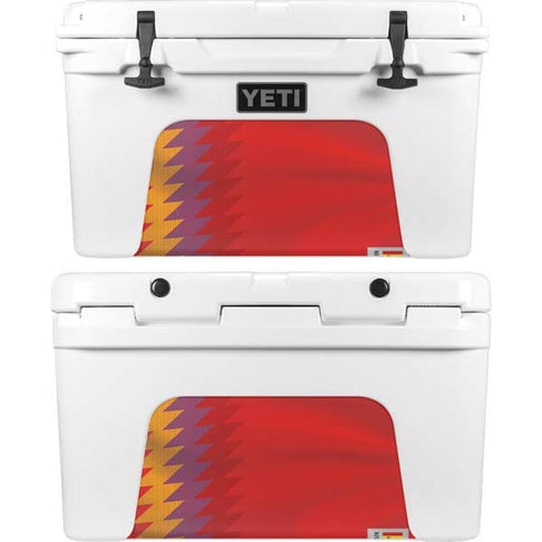 Spain Soccer Flag YETI Tundra 45 Hard Cooler Skin