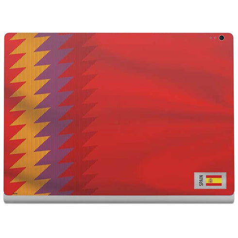 Spain Soccer Flag Surface Book 2 13.5in Skin