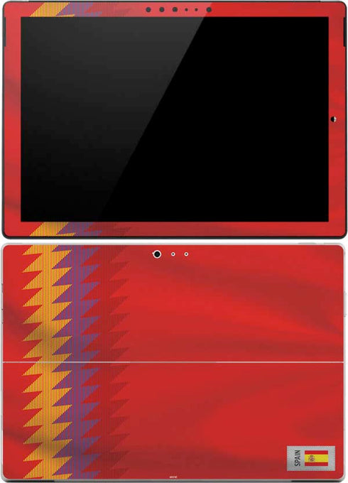 Spain Soccer Flag Surface Pro (2017) Skin