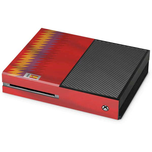 Spain Soccer Flag Xbox One Console Skin
