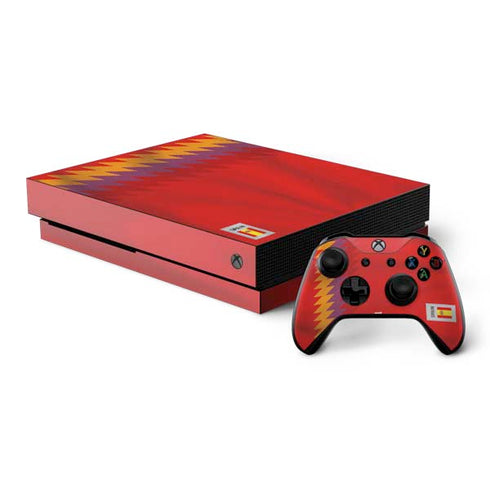 Spain Soccer Flag Xbox One X Bundle Skin