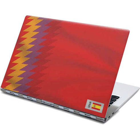 Spain Soccer Flag Yoga 910 2-in-1 14in Touch-Screen Skin