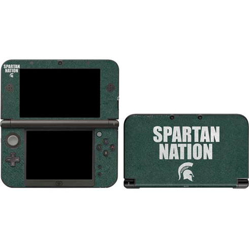 Michigan State University Spartans Nation 3DS XL 2015 Skin