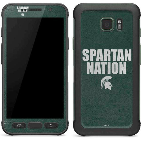 Michigan State University Spartans Nation Galaxy S7 Active Skin