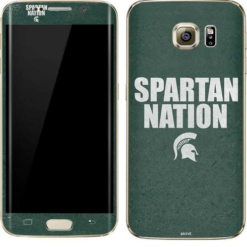 Michigan State University Spartans Nation Galaxy S7 Edge Skin