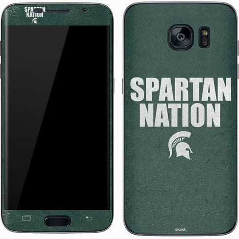Michigan State University Spartans Nation Galaxy S7 Skin