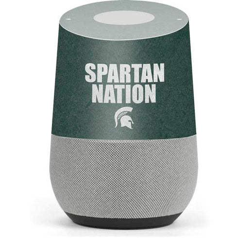 Michigan State University Spartans Nation Google Home Skin