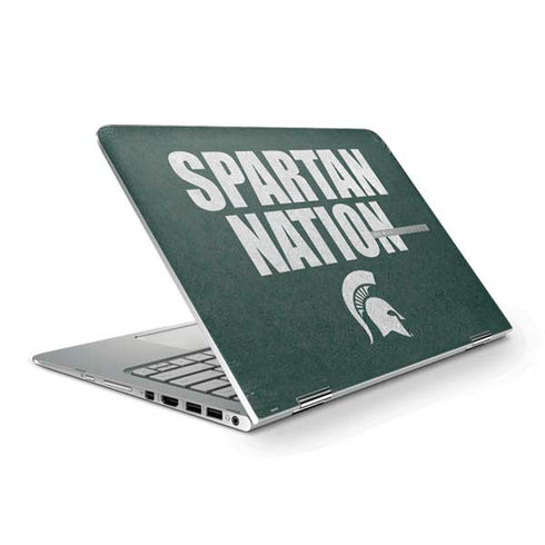 Michigan State University Spartans Nation HP Spectre Skin
