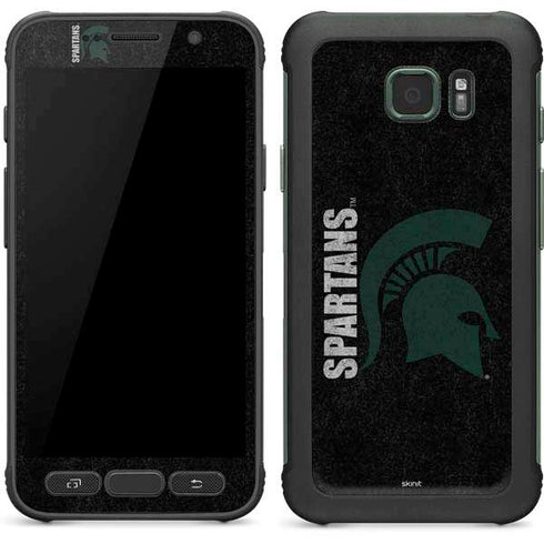 Michigan State University Bold Spartans Logo Galaxy S7 Active Skin