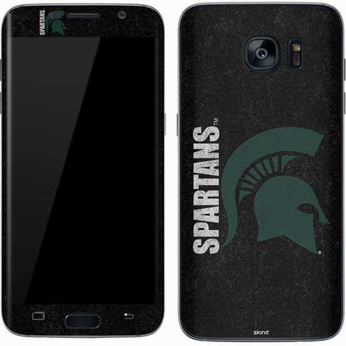 Michigan State University Bold Spartans Logo Galaxy S7 Skin