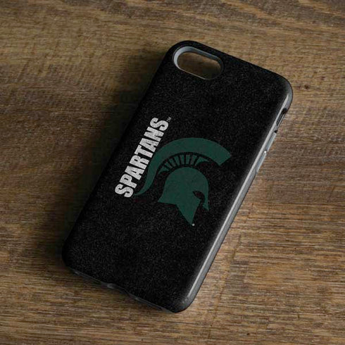 Michigan State University Bold Spartans Logo iPhone 7 Pro Case