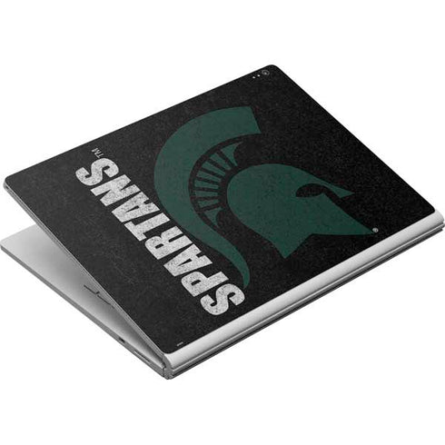 Michigan State University Bold Spartans Logo Surface Book Skin