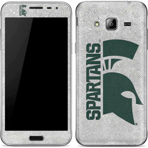 Michigan State University Spartans Half Logo Galaxy J3 Skin
