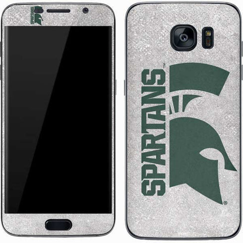 Michigan State University Spartans Half Logo Galaxy S7 Skin