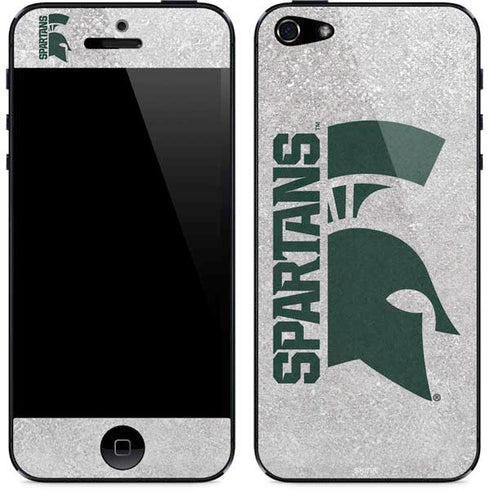 Michigan State University Spartans Half Logo iPhone 5/5s/5SE Skin