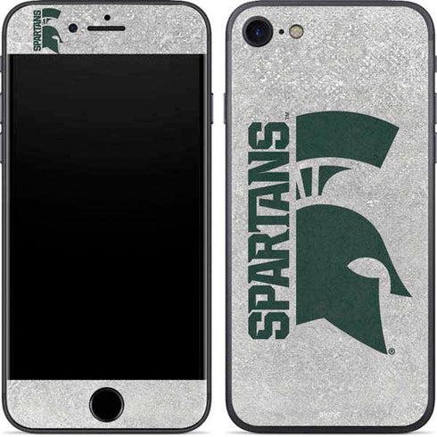 Michigan State University Spartans Half Logo iPhone 7 Skin