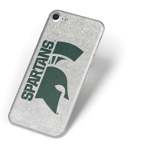 Michigan State University Spartans Half Logo iPhone 7 Skin