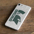 Michigan State University Spartans Half Logo iPhone 7 Skin