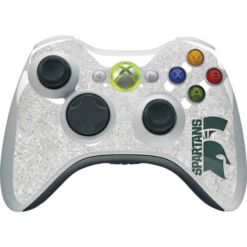 Michigan State University Spartans Half Logo Xbox 360 Wireless Controller Skin