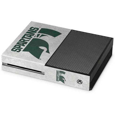 Michigan State University Spartans Half Logo Xbox One Console Skin