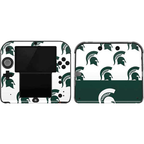 Michigan State University Spartans MSU Split Nintendo 2DS Skin