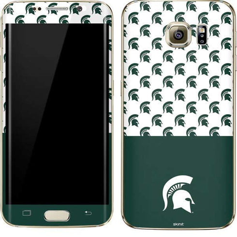Michigan State University Spartans MSU Split Galaxy S7 Edge Skin