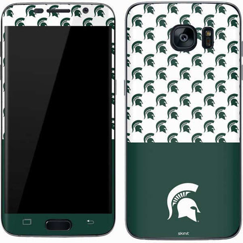 Michigan State University Spartans MSU Split Galaxy S7 Skin