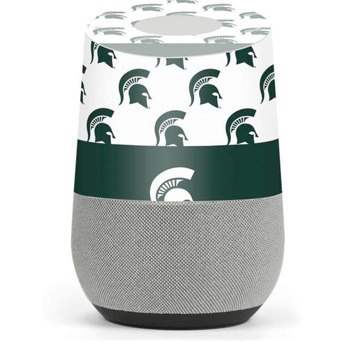 Michigan State University Spartans MSU Split Google Home Skin
