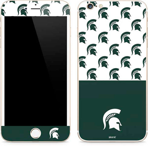 Michigan State University Spartans MSU Split iPhone 6/6s Plus Skin