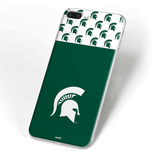Michigan State University Spartans MSU Split iPhone 7 Plus Skin