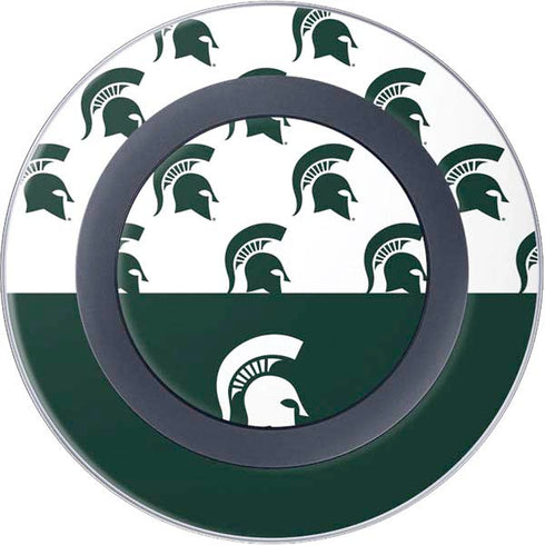 Michigan State University Spartans MSU Split Wireless Charger Skin