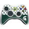 Michigan State University Spartans MSU Split Xbox 360 Wireless Controller Skin