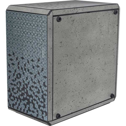 Speckle Grey Concrete Cooler Master MasterBox Q300L Mini Tower Skin