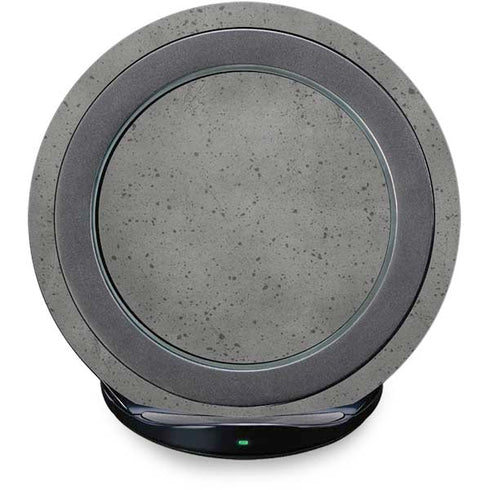 Speckle Grey Concrete Fast Charge Wireless Charging Stand Skin